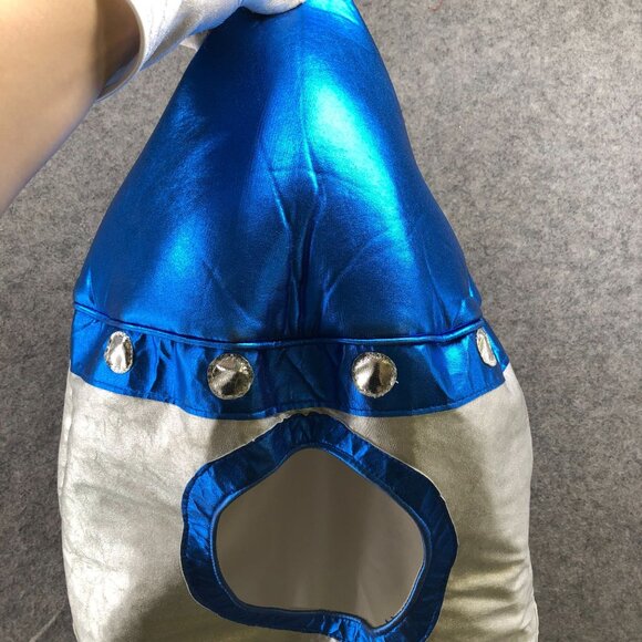 Pottery Barn Kids 4-6T Rocket Ship Space Costume Light Up 4T 5T 6T - Picture 5 of 11